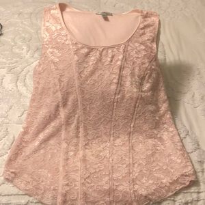 Dress barn, Pink,extra large, sleeveless top.